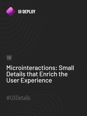 Microinteractions: Small Details that Enrich the User Experience